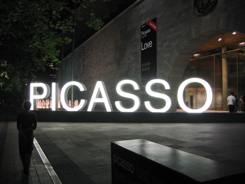 'Picasso at NGV.'