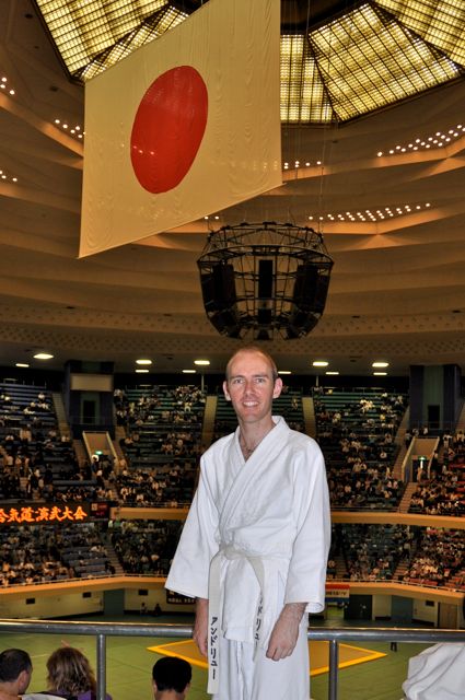 'Me at the 2009 All Japan Aikido Demonstration'