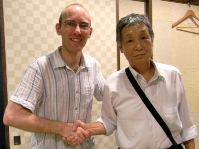 'Me with Toriumi Sensei'