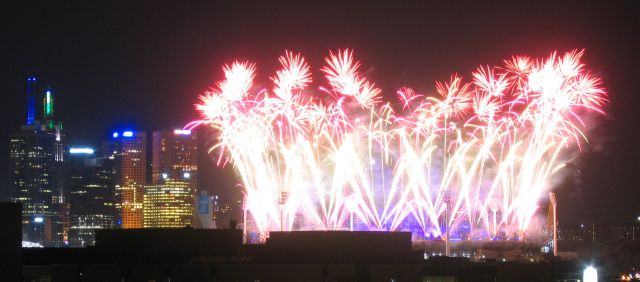 'Fireworks at the MCG'