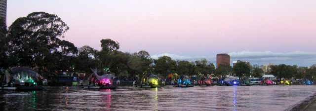 'Fish on the Yarra in the afternoon'